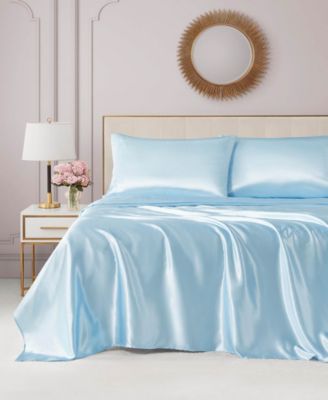 Satin 3-Pc. Sheet Set, Twin