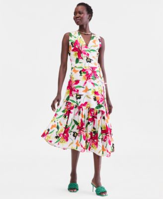 Women's Sleeveless Asymmetric Dress