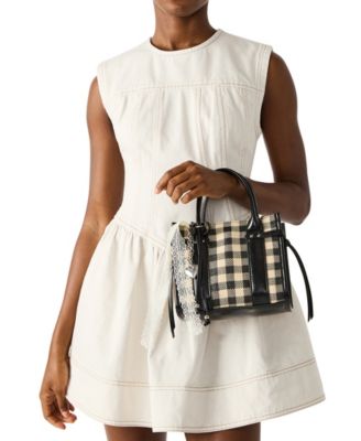 Logans Straw Mini Tote Bag