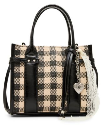 Logans Straw Mini Tote Bag