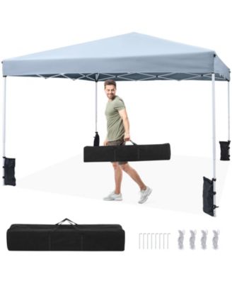 Pop-Up Canopy Tent with Carry Bag and 4 Sandbags