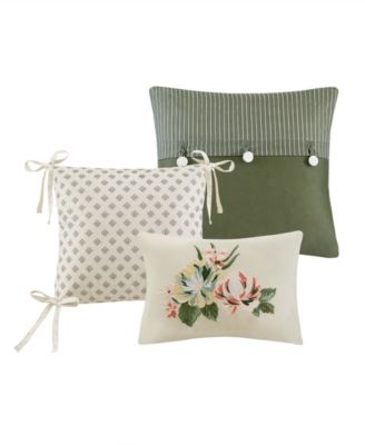 Salara Vintage Floral 7-Pc. Comforter Set, Queen