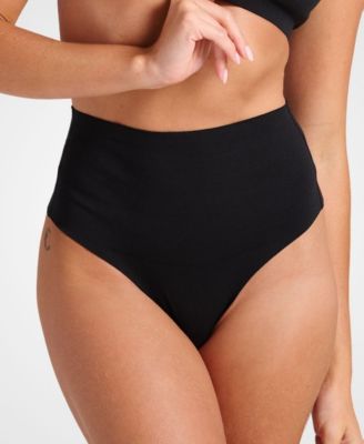 Women's Organic Cotton No-Show Shaping Thong