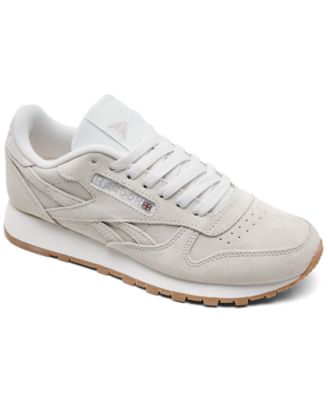 Women's Classic Leather Suede Casual Sneakers from Finish Line