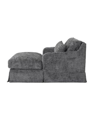 Chenille Sofa Bed, 59.5-Inch Sleeper Sofa, Loveseat