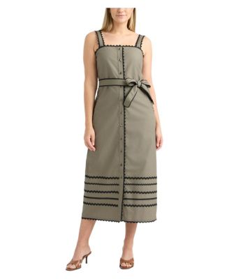 Women's Ric Rac Midi Dress