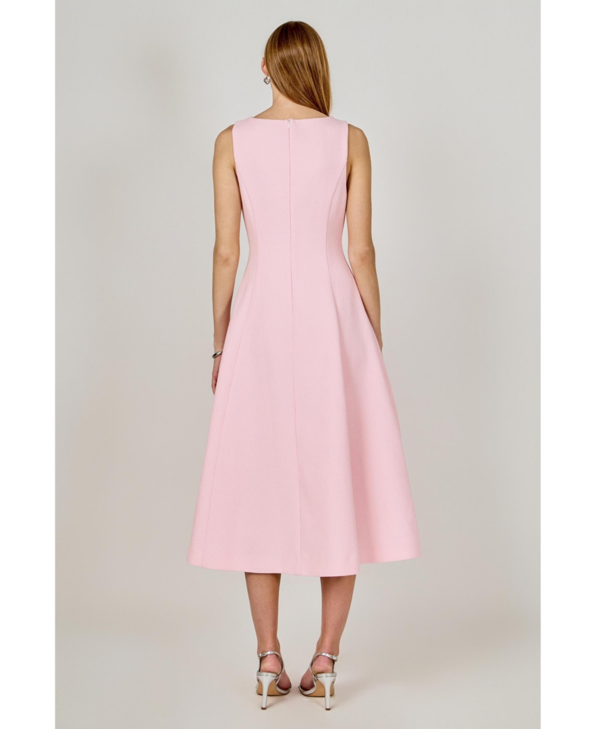 endless rose Women's Tweed Midi Dress