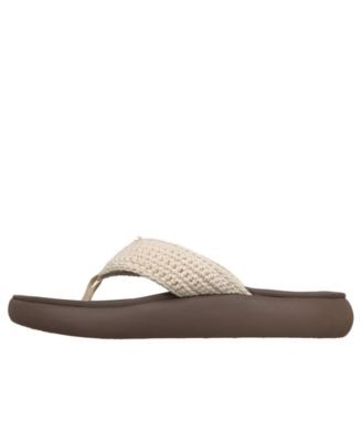 Women's Relaxed Fit: Asana Luxe - Valley Chic 2 Flip-Flop Thong Sandals from Finish Line