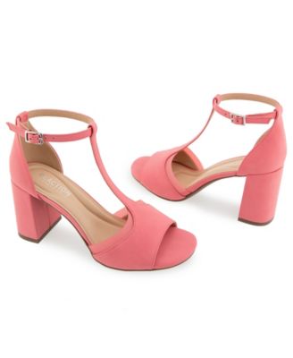 Women's Lady T-strap Dress Sandals