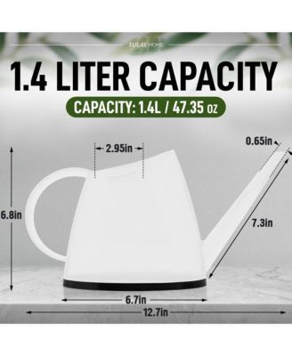 Small Watering Can with Long Slim Spout for Indoor Plants, 47oz