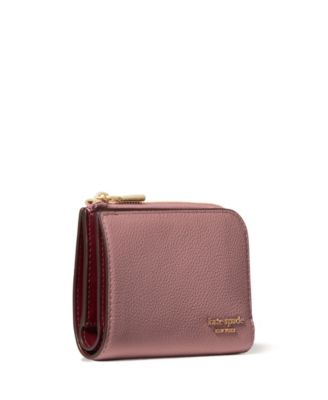 Devin Pebbled Leather Compact Wallet