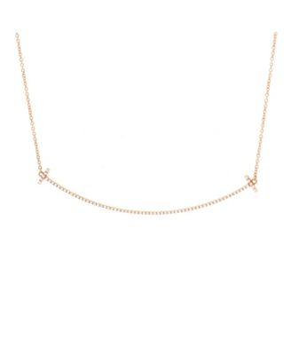 T Smile Pendant Necklace