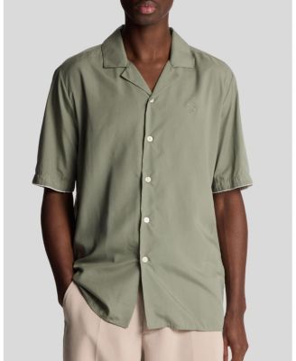 Men's Contrast Cuff Shirt