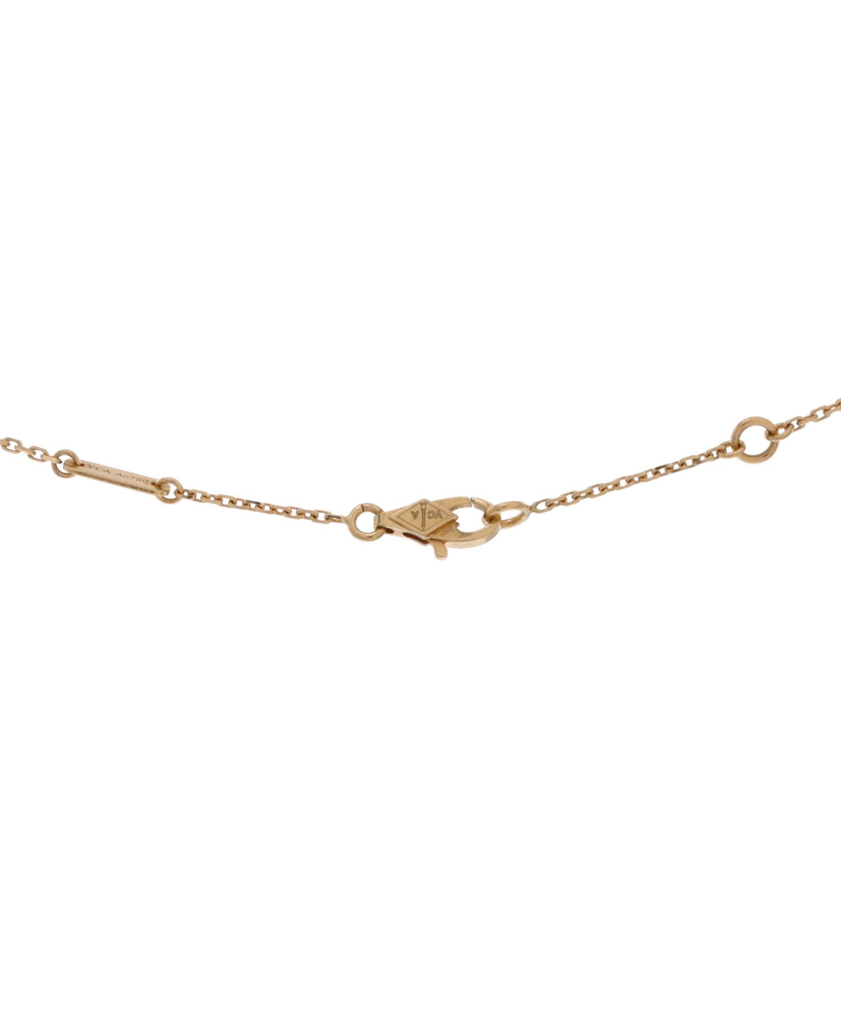 Pre-Owned Van Cleef & Arpels Sweet Alhambra Butterfly Pendant Necklace