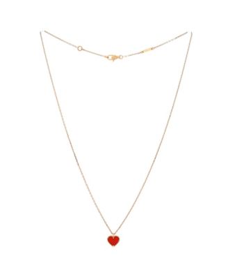 Sweet Alhambra Heart Pendant Necklace