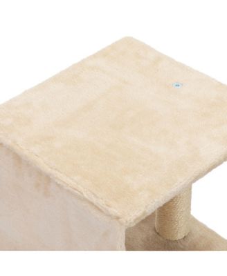 5-Piece Wall Mounted Cat Climber Set with Shelves, Perches & Scratching Posts - Modern Cat Furniture