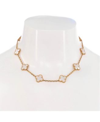 Vintage Alhambra 10 Motifs Necklace