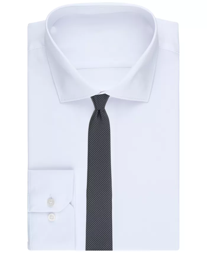 Men's Thorton Stripe Skinny Tie - thumbnail 10