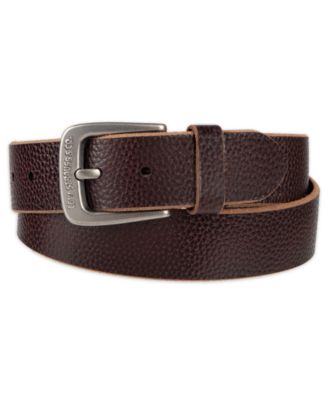 Men's Raw-Edge Harness Belt