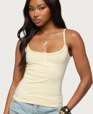 Women's Oksana Henley Tank Top