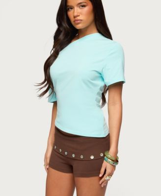 Women's Mariee Asymmetric One Shoulder Top