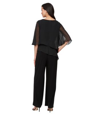 Women's Matte Embellished Sleeve Jumpsuit