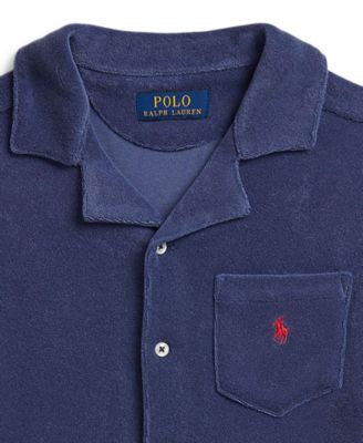 Boys' 8-20 Short-Sleeve Terry Camp Shirt