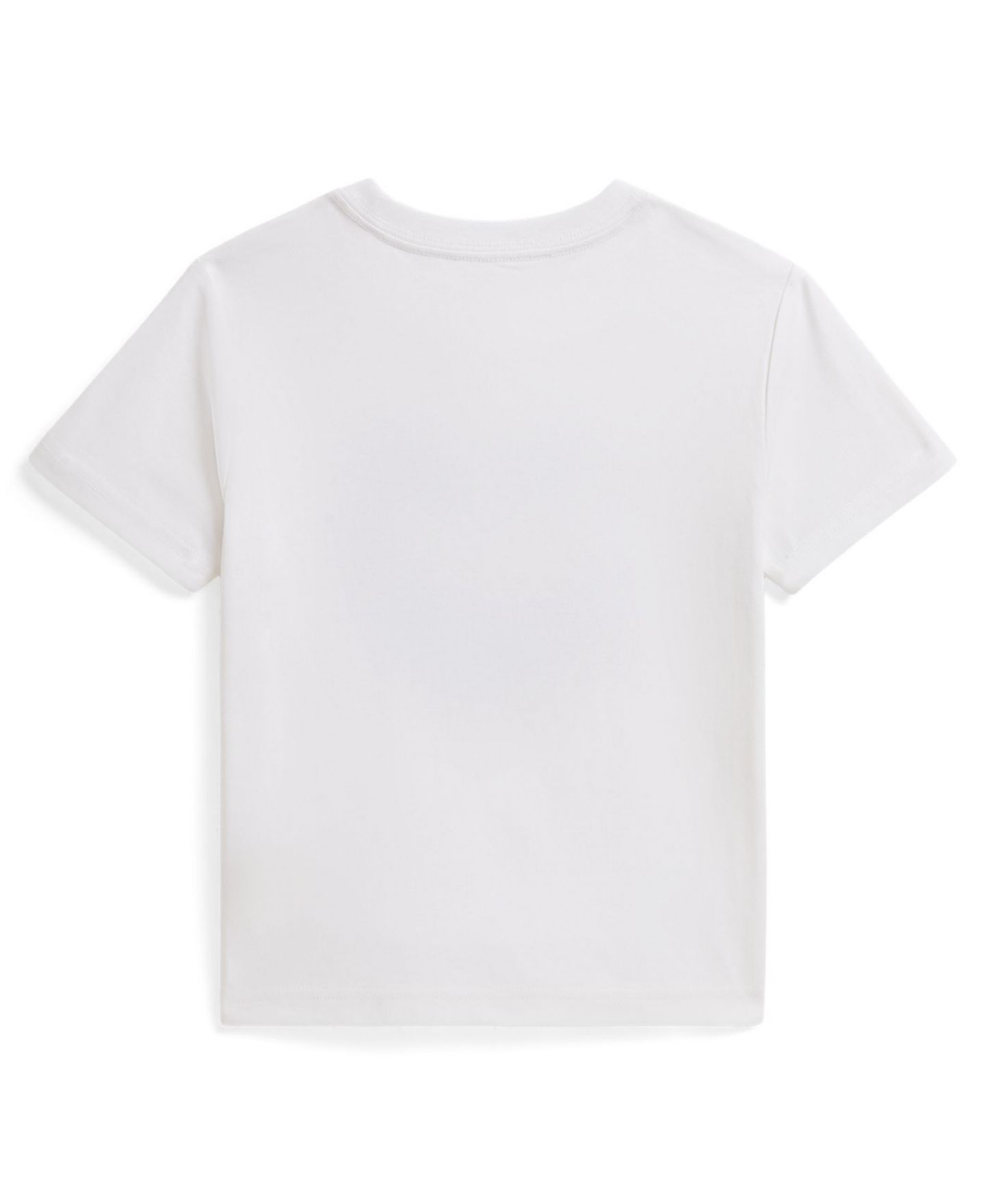 Футболка Polo Ralph Lauren Short-Sleeve Jersey Graphic T-Shirt для мальчиков, цвет: Белый — фото 5