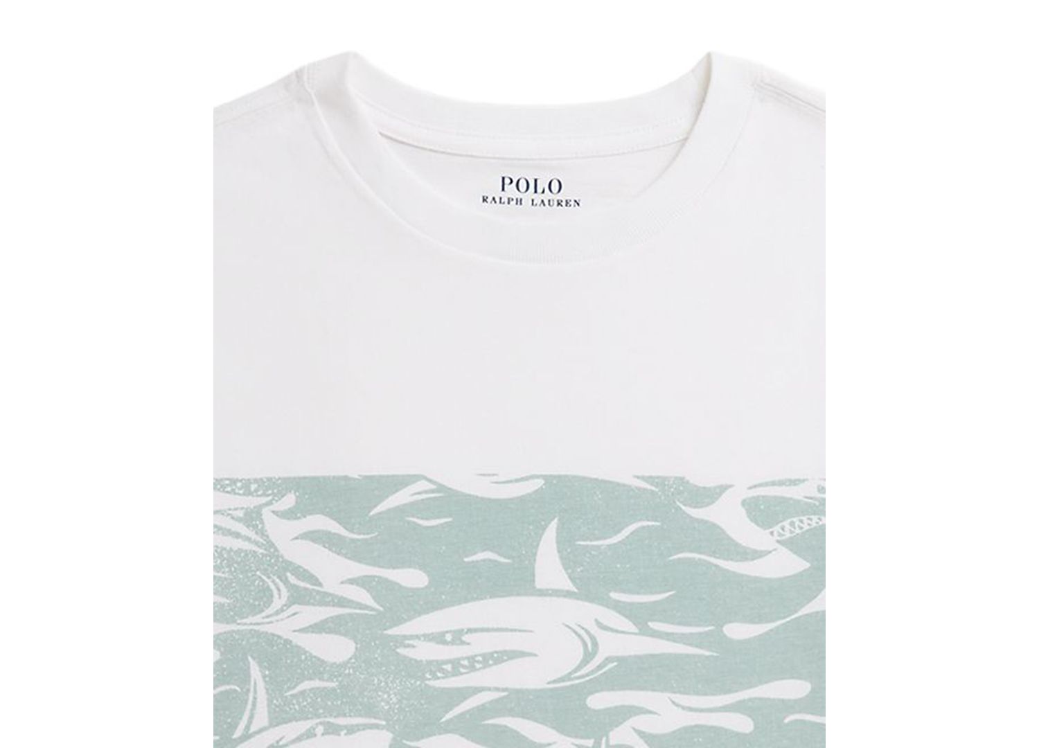 Boys' 8-20 Shark-Print Short-Sleeve Jersey T-Shirt