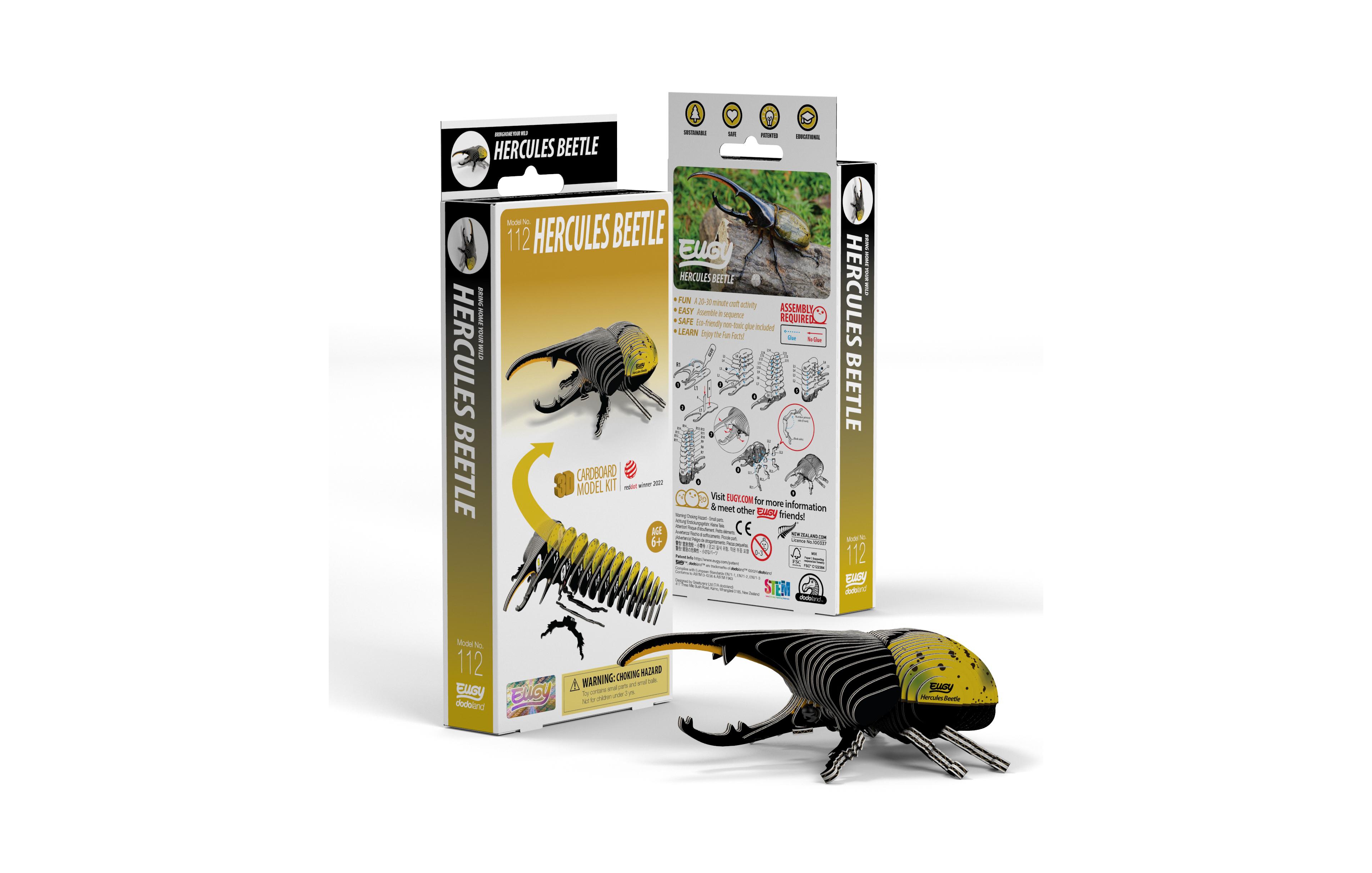Eugy Hercules Beetle 3D Puzzle