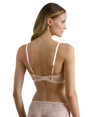 Women's Unlined Lace Full-Coverage Bra