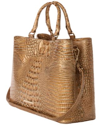 Denise Extra Large Leather Carryall Satchel Bag