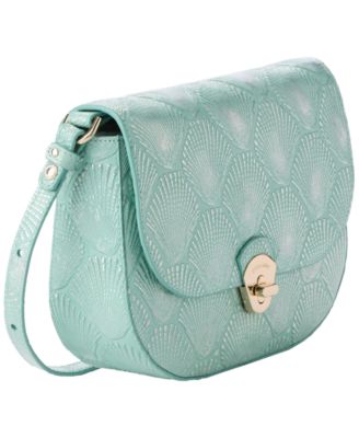 Portia Tides Turn-Lock Small Crossbody Bag