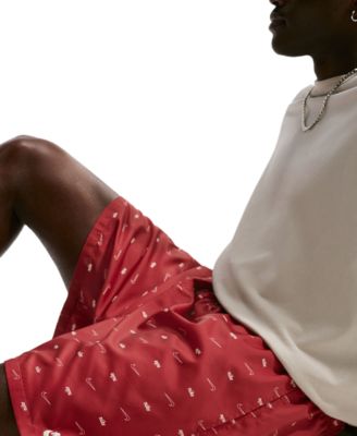 Men's Elastic Waistband Woven Shorts