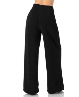Women's Corduroy High-Waisted Wide-Leg Trousers