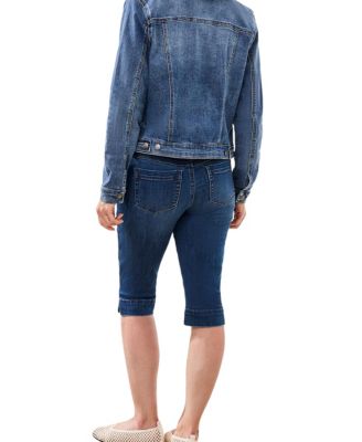 Women's Classic Fit Stretch Denim Jacket