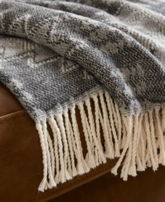 Alberta Cotton Blend Breathable Throw, 50" x 60"