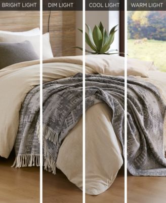 Alberta Cotton Blend Breathable Throw, 50" x 60"