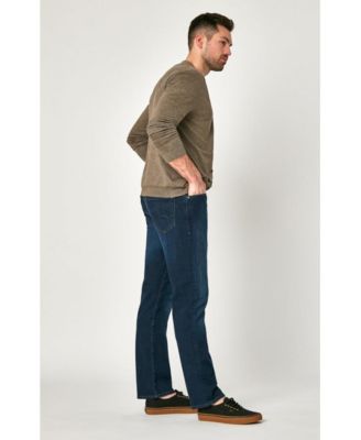 Men's Deep Clean Comfort Matt Mid Rise Relaxed Straight Leg Jeans