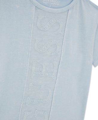 Boys' 7-18 Garment-Dyed Logo T-Shirt