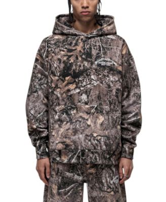 Men's Woodland Camo Print Hoodie