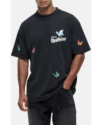 Men's Flight Butterfly Print Relaxed Tee