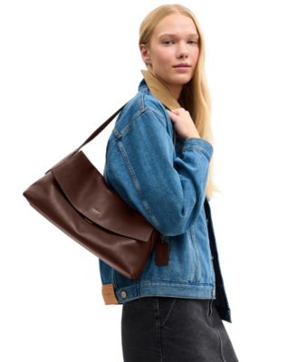 Chelsea Large Leather Shoulder Bag 36