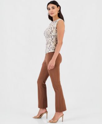 Petite Mid-Rise Bootcut Pants, Petite & Petite Short