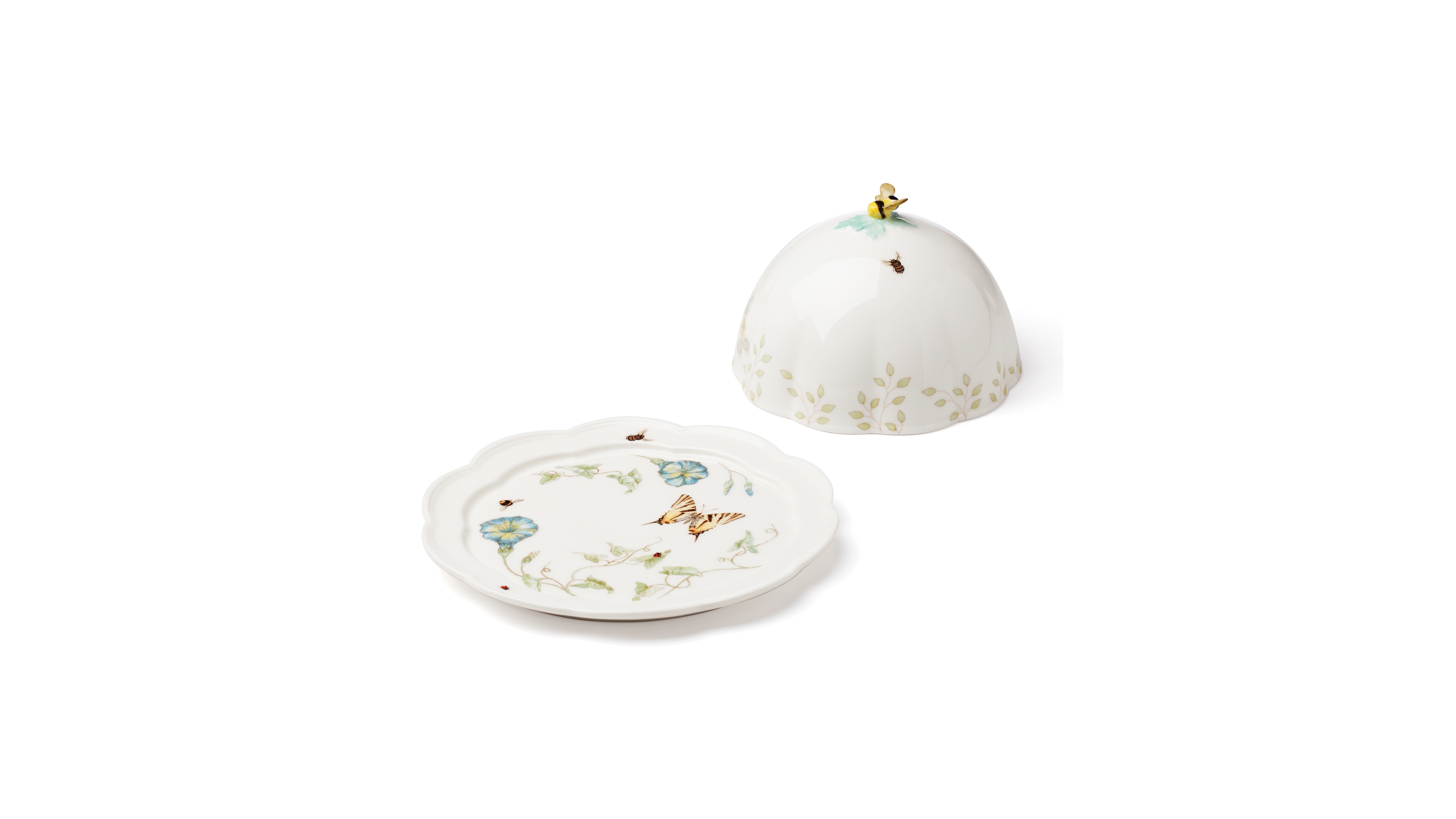 Lenox Butterfly Meadow Covered Dish, 8"