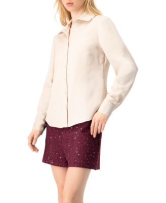 Women's Long Sleeve Button-Up Shirt