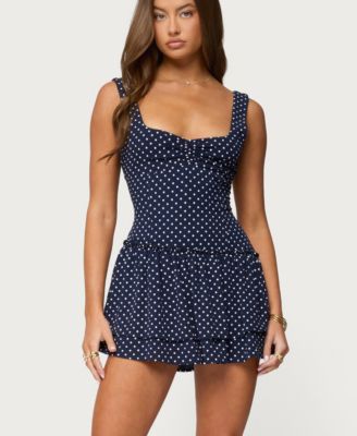 Women's Mercedez Polka Dot Romper