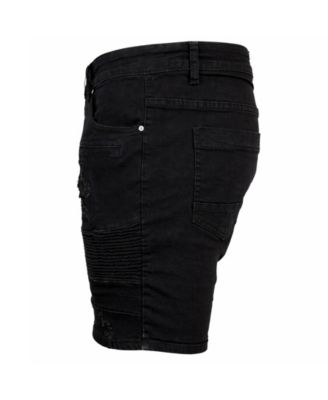 Men’s Stretch Slim-Fit Casual Denim Shorts