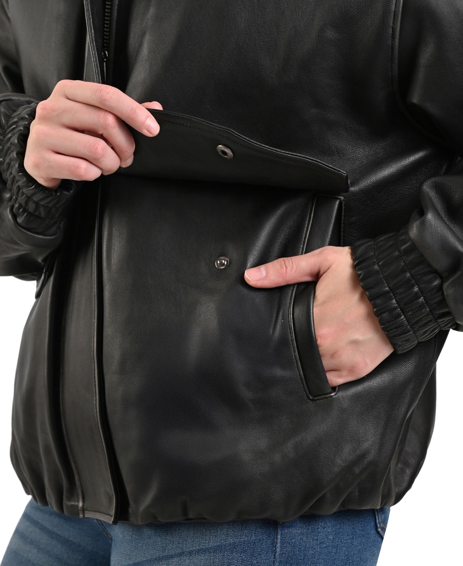 Women's Women s Lamb leather Jacket
