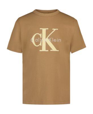 Boys' 8-16 Mesh Applique Crewneck T-Shirt